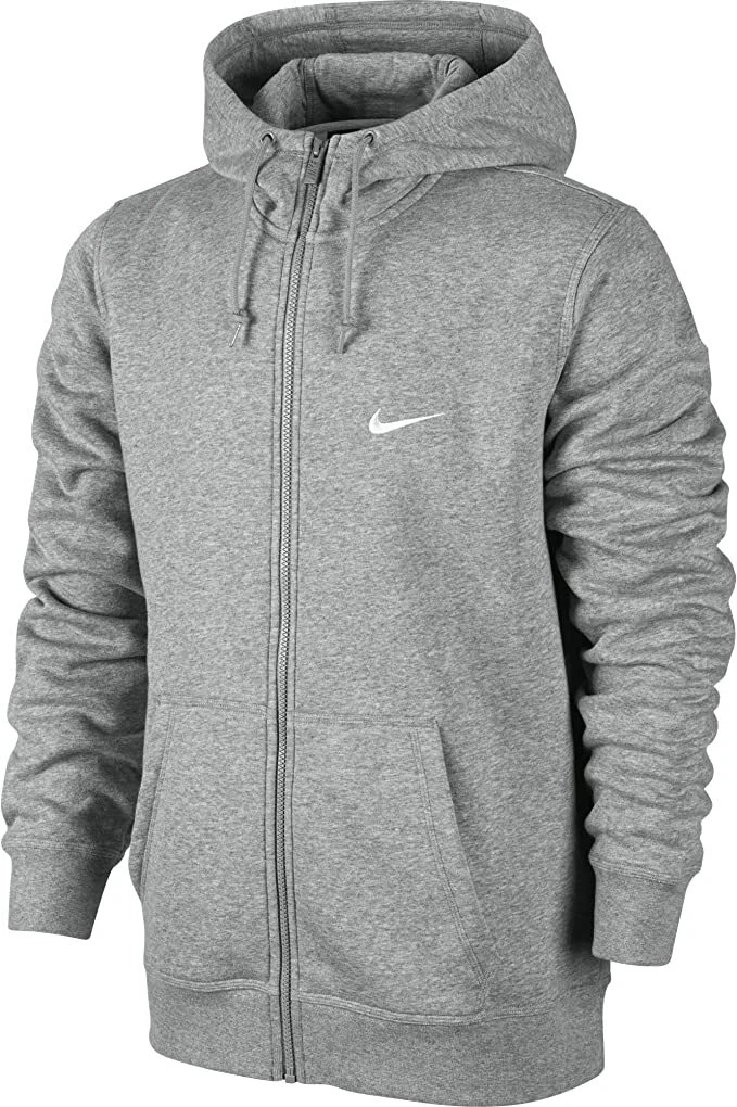 Nike men&#039;s swoosh sweatshirts hoodie zip up hooded top jacket 611456 | eBay