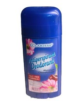Clarisse Antiperspirant Deodorant Talc-Free Formula CHERRY BLOSSOM  1.6 oz