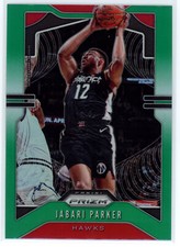 Jabari Parker 2019-20 Panini Prizm Green Prizm SP #238 Atlanta Hawks