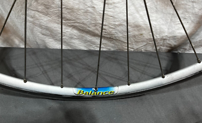 Ambrosio Balance 32-Spoke Silver Aluminum 700C Front Wheel