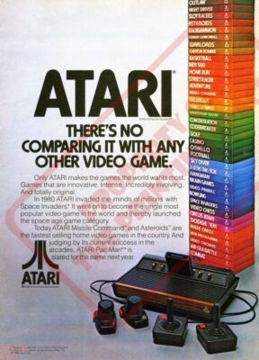 525209 ATARI ( ) Vintage Retro Video Game 36x24 WALL PRINT POSTER