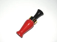 Custom Crafted "Red Baron" Corian® Acrylic Duck Call with insert by "Echo Calls"