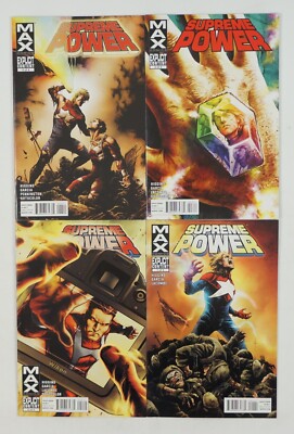 Supreme Power vol. 2 #1-4 VF complete series Marvel MAX Squadron Supreme set 3