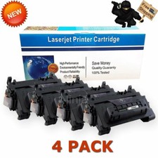 4PK CE390A Toner Cartridges For HP 90A Laserjet Enterprise 600 M601 M602 M603