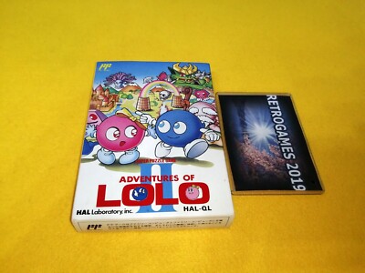 ADVENTURES OF LOLO II 2   NINTENDO  FAMICOM / NES  FC REG CARD RARE!!