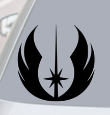 STAR WARS JEDI ORDER VINYL DECAL STICKER CAR REAR WINDOW BUMPER LOGO SYMBOL JDM