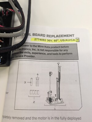 ＊＊＊ Kota＊＊＊ 2774072 Minn Kota Control Board - Ulterra / Riptide - 36 Volt - 60