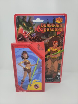 Dungeons & Dragons Cartoon Animated Classics DIANA 6'' Action Figure 40th NEW