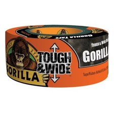 Black Gorilla 2.88-Inch x 25 Yard Tough And Wide Heavy-Duty Duct Tape Xtra Wide