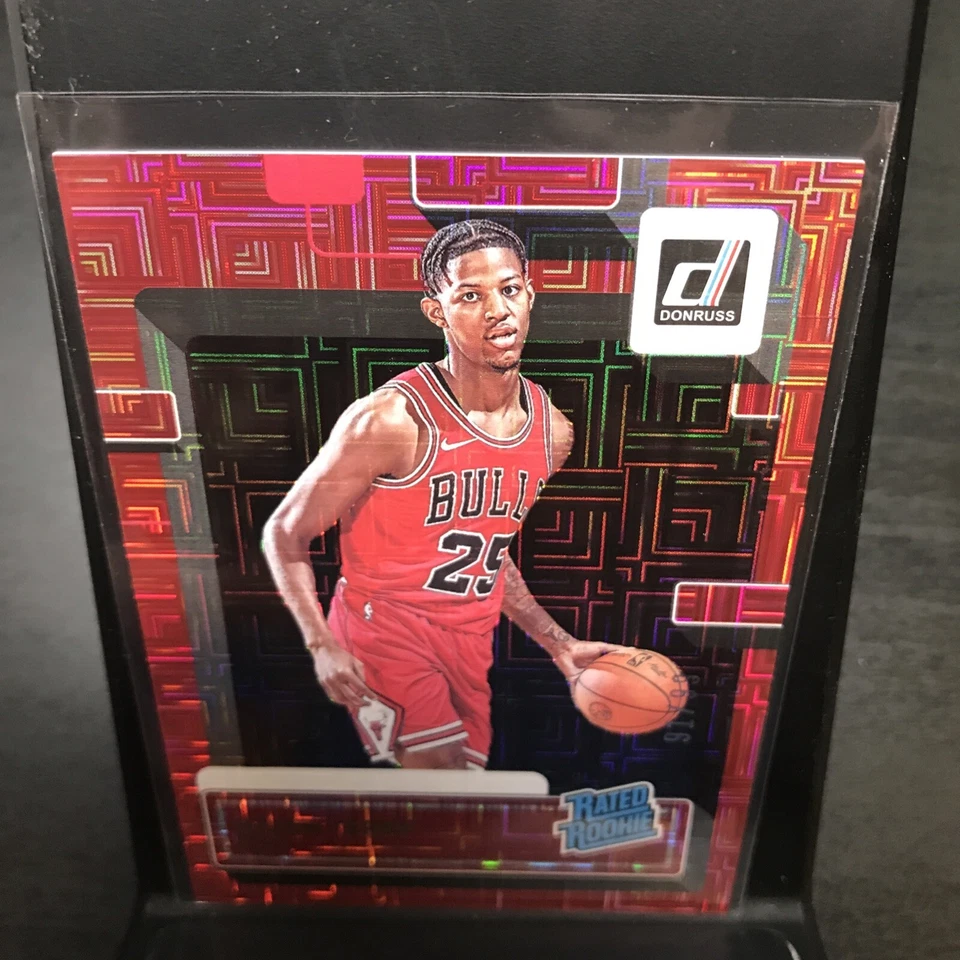 DALEN TERRY 91/99 RC SP RED MOJO 2022-23 DONRUSS CHOICE CHICAGO BULLS - Image 3 of 4