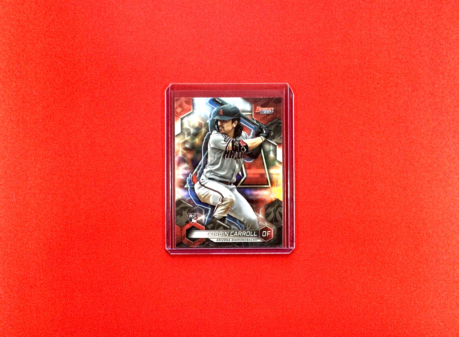 2023 Bowman's Best CORBIN CARROLL Refractor Rookie RC - Arizona Diamondbacks