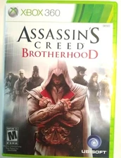 Xbox 360 Assassin's Creed Brotherhood Video Game Microsoft Ubisoft Complete