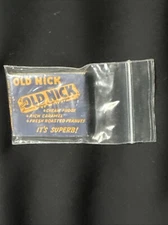 Old Nick Candy Bars Vintage Matchbook unstruck SCHUTTER CANDY CHICAGO, IL
