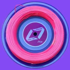 Toroline Enso Pro 16L Gauge 1.24mm Tennis String Mini Reel Neon Pink