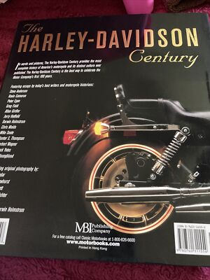 7R 　Zingy's HARLEY-DAVIDSON 本　2冊セット Harley-Davidson Century by Jeff Hackett and David Dewhurst (2002