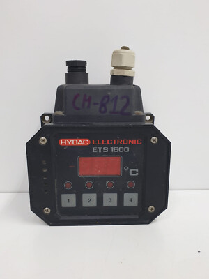 HYDAC ETS 1601-C-100-000 Temperature Controller, CH#812 (TESTED)