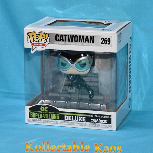 Batman: Hush - Catwoman on Rooftop Jim Lee Collection Deluxe Pop! Vinyl (RS) - 第 1/3 張圖片