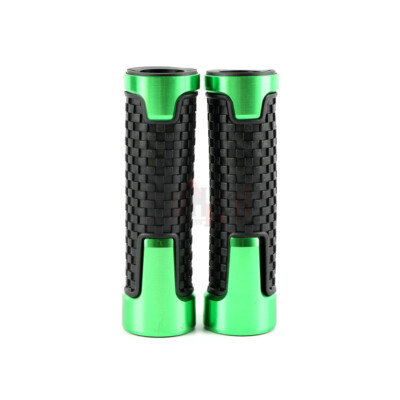 キムザップ　専用 7/8 22MM Handle Bar Handlebar Grips Gel Rubber for KAWASAKI NINJA