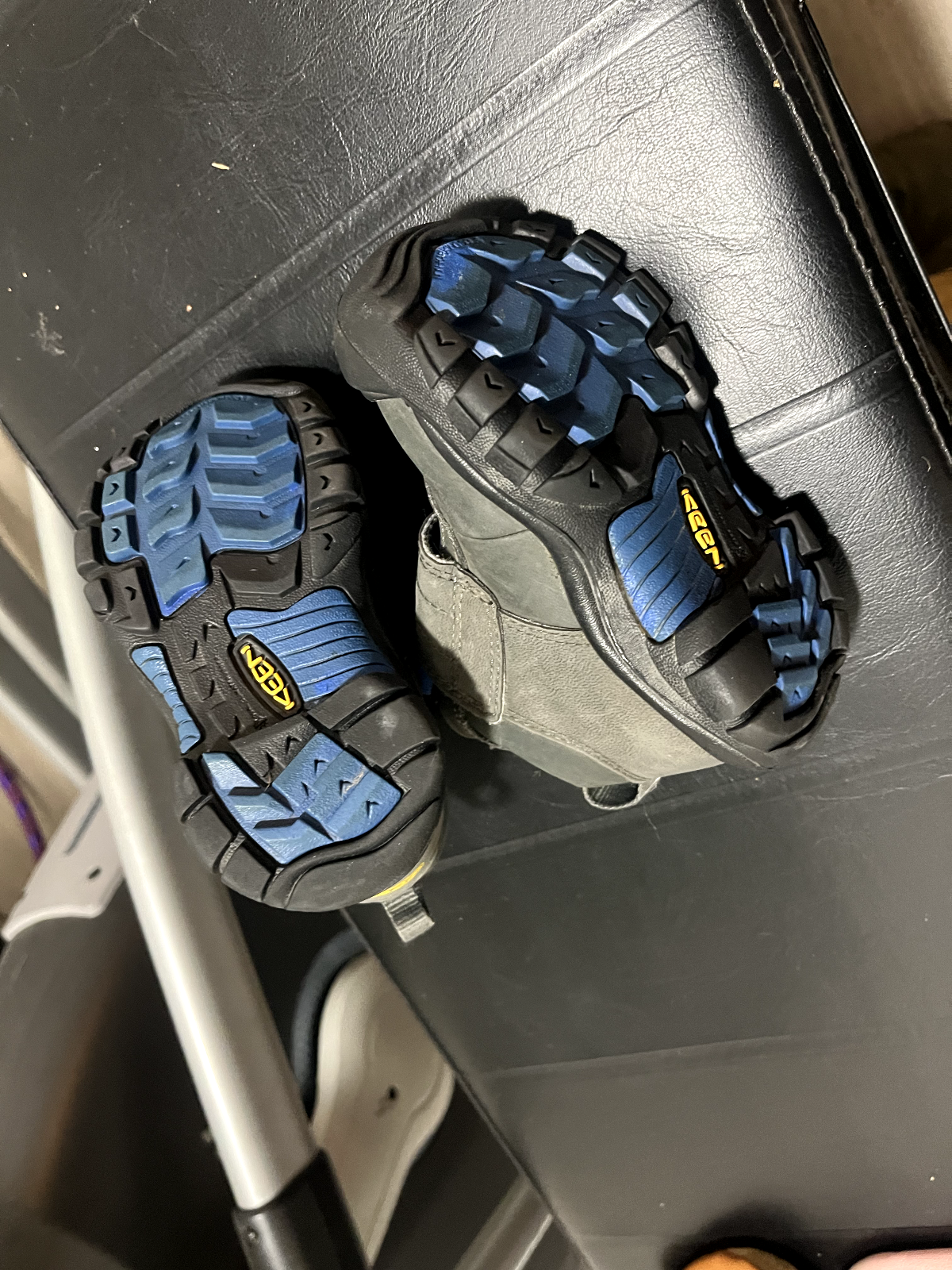 scarpone da neve keen bambino taglia 8 blu grigio