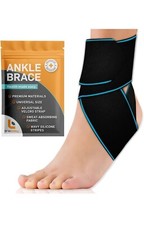 BracEasy Ankle Brace for Sprained Ankle Ankle Support for Women  Men - Ankle...