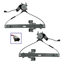Power Window Motor and Regulator Assembly-Power 2 Piece Window Regulator Set TRQ