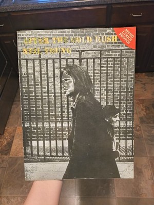 After the Gold Rush Neil Young PAPERBACK Book Piano Songbook Lyrics Photos