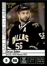 2008-09 Panini NHL Hockey Card # 188 Sergei Zubov
