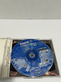 Resident Evil CODE Veronica (Dreamcast, 2000) Complete W/ Registration Tested ￼