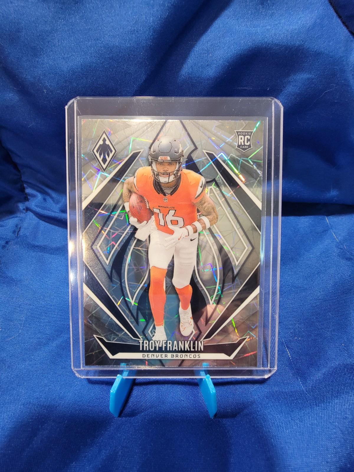 2024 Panini Phoenix - Rookies Troy Franklin #244 Lazer (RC)