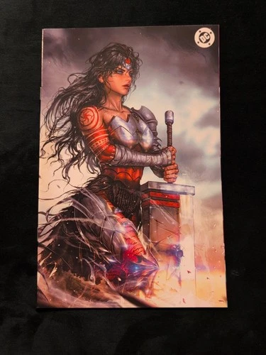 ABSOLUTE WONDER WOMAN #10 VIRGIN FOIL KYUYONG EOM EXCLUSIVE 1