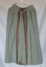 SKIRT VINTAGE LANDHAUS TRACHTEN OKTOBERFEST DIRNDL TYROL PLAID WOMENS US 8 EU 36