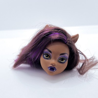 Boo York Clawdeen Wolf Monster High Doll Replacement Part Head   16