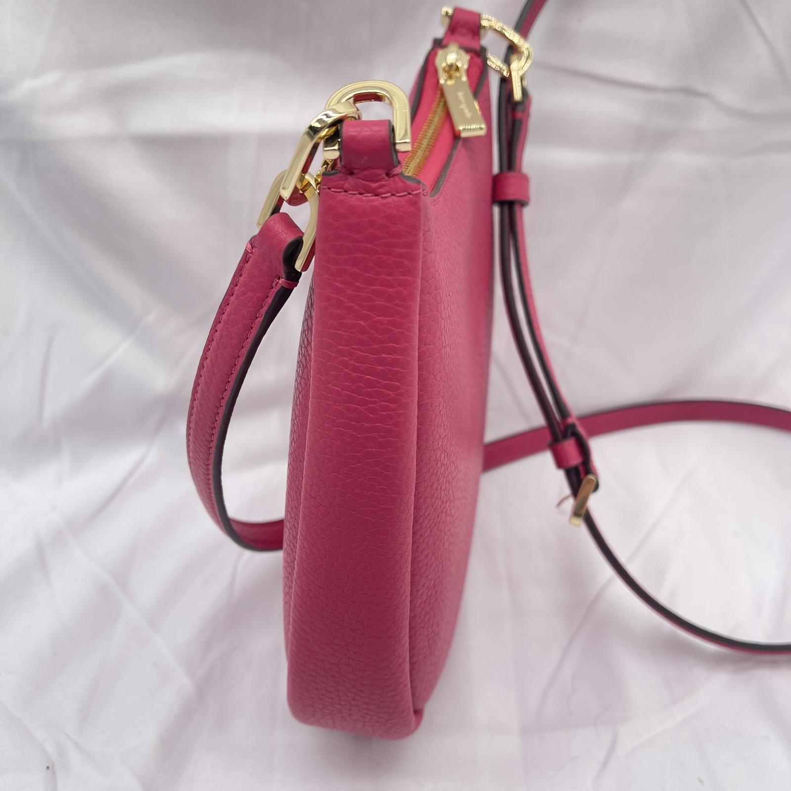 Kate Spade Womens Kayla Small Crossbody Bag Pebble Leather KL805 Rose Oil thumbnail 6