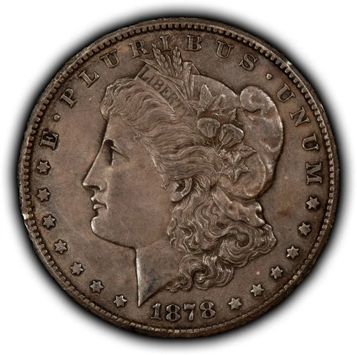 1878-CC $1 Morgan Silver Dollar - Key Date Carson City - AU - SKU-B5310