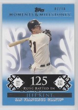 2008 Topps Moments & Milestones Blue 7/10 Jeff Kent (2000 NL MVP 125 RBIs) 0b8