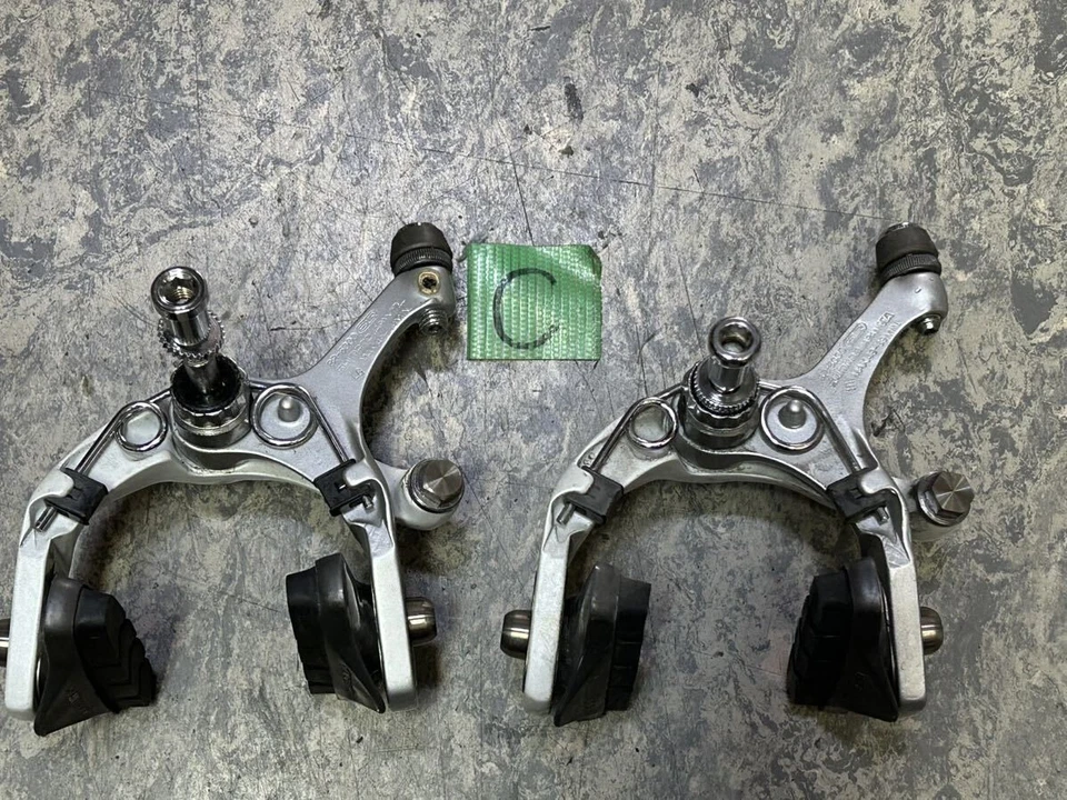 NOS VINTAGE SHIMANO SANTE BR-5000 pinzas de freno F/R pernos de titanio raro ... - Imagen 2 de 4