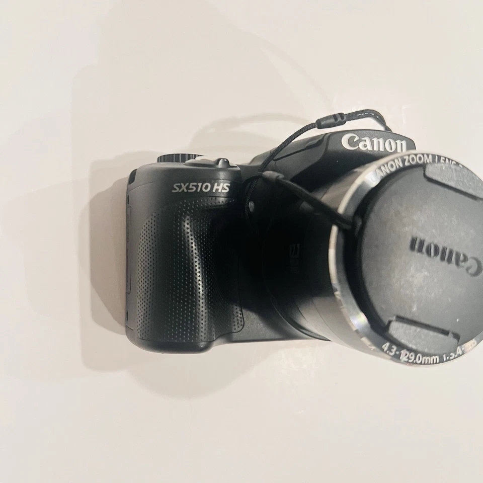 Cámara digital puntual y Wi-Fi Canon PowerShot SX510 HS 12 MP SOLAMENTE Foto 3 de 4