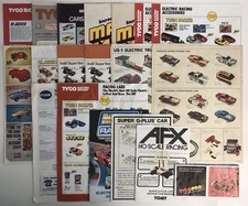 Vintage TYCO  Others RACE CAR AD Brochure Slot Racing Catalogs  More 
