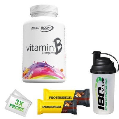 (171,43EUR/kg) Best Body Nutrition Vitamin B Komplex 100 Kapseln + Bonus