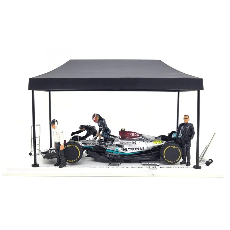 2022 Lewis Hamilton Mercedes-AMG F1 W13 GP del Giappone - 1/43 Spark Models - Immagine 2 di 4