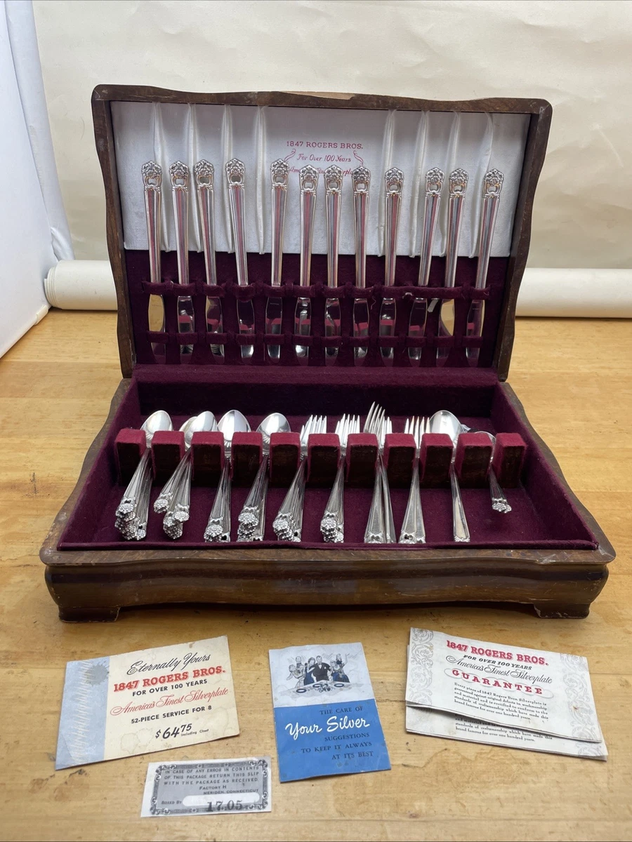1847 Rogers Bros Eternally Yours US Silver-Plated Antiques for