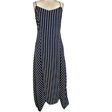 Banana Republic Striped Sleeveless Maxi Dress Size 2