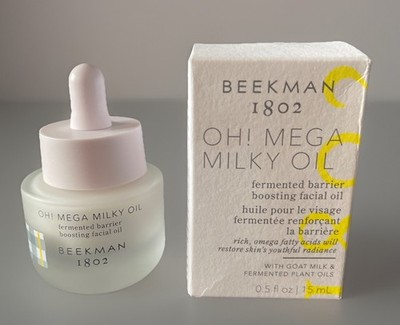 Beekman 1802 Oh! Mega Milky Oil Boosting Facial Oil 15 ml  NIB