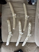 Set Of 5 Satin Hangers