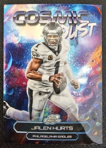 2025 Topps Cosmic Chrome Jalen Hurts Base (RAW)