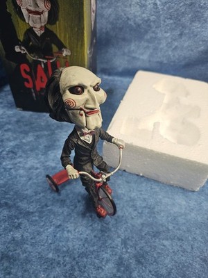 SAW Head Knockers Jigsaw フィギュア NECA SAW Jigsaw Billy Head Knockers Tricycle Figure Horror
