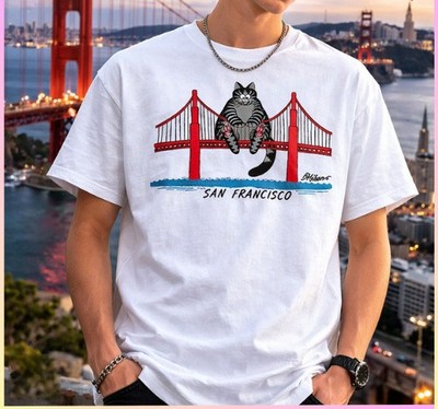 Project Hail Mary 2026 Ryan Gosling B Kliban Cat San Francisco Shirt S-5XL