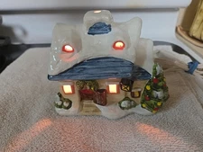 Vintage 1971 Sears & Robuck Co. Lighted Chrismas House