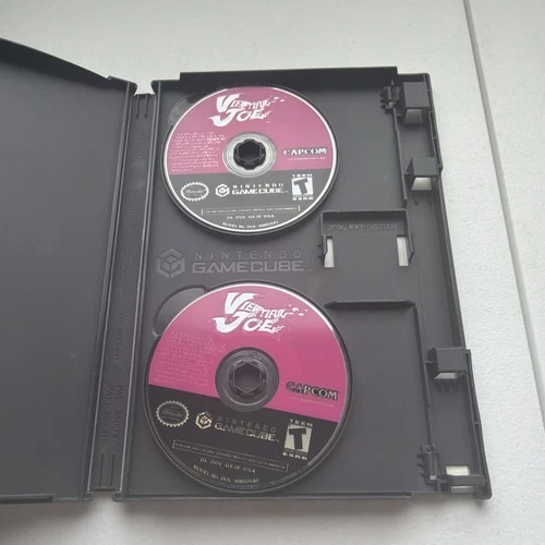 Viewtiful Joe (Nintendo GameCube) Rare 2-Disc Case Capcom No Manual Tested