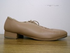 Dance Pre-Owned Tap Shoes SoDanca Adult 7M Oxford Leather Lace Up Student